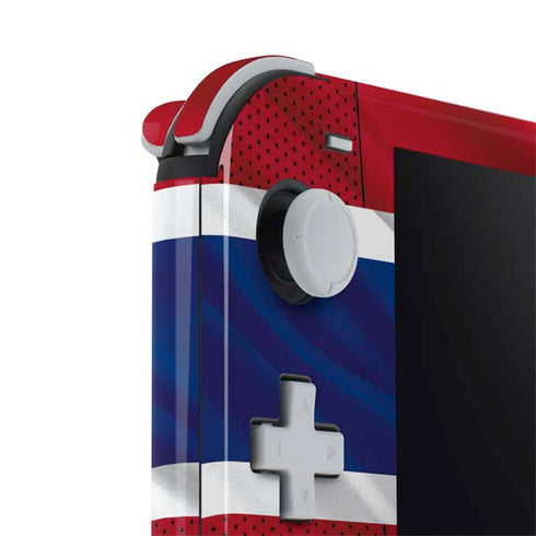 NHL Montreal Canadiens Home Jersey Nintendo Switch Lite Skin